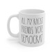 All My Racist Friends Vote Democrat - Political Satire - Ceramic Coffee Mug - 11 Ounce